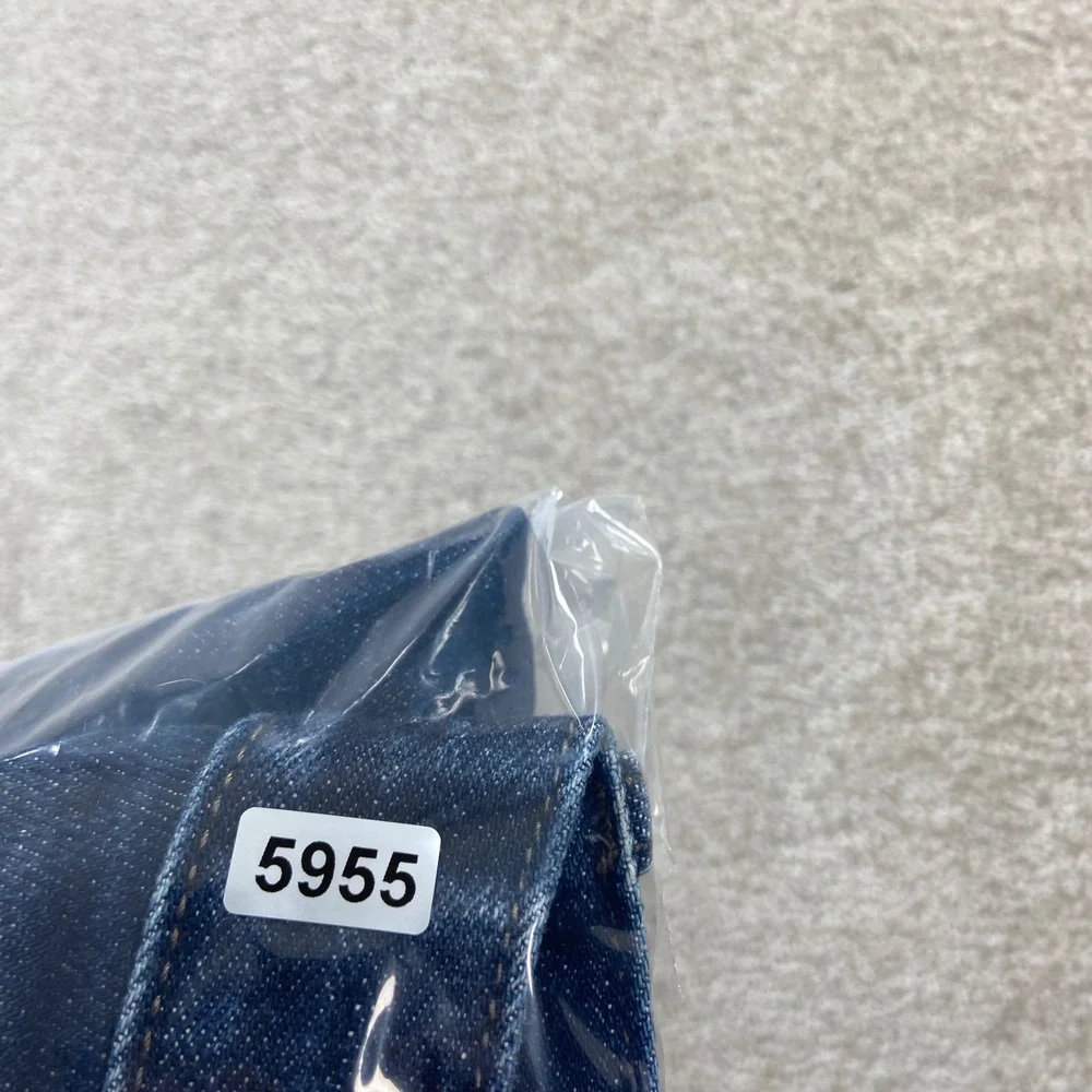 Uniqlo Jeans Mens 34x32 (Fits 36x31) Slim Fit Stretch Selvedge Detail 321-461579